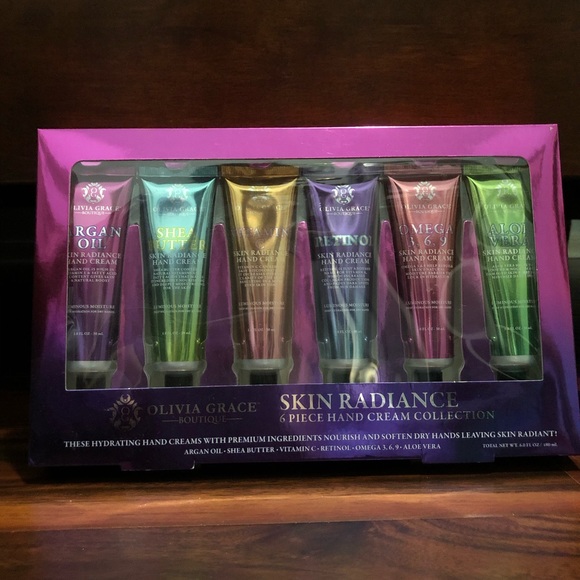 6 Tubes Hand Cream Lotion Olivia Grace - Picture 2 of 5